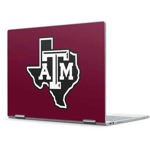 Texas A&M University Black Logo Pixelbook Skin